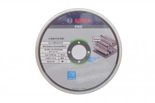 Круг відрізний (К-кт 10 шт) 125x1,6x22,23 мм PRO Stainless Steel and Metal Cutting Disc