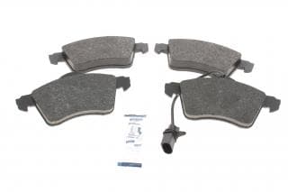 Колодки гальмівні (передні) VW T4 90-03 R15 (+датчик)