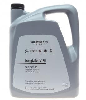 Олива 0W20 LongLife IV (5л) VW 508.00/509.00 (заміна на GS65577M4)