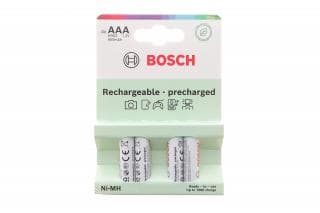 Батарейки акумуляторні Bosch Rechargeable Ni-MH AAA (HR03) (1.2V/950 mAh) HR03B4P950/00 (к-кт 4шт)