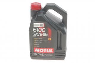 Олива 5W20 6100 Save-lite (5L) (FORD M2C 930A/FORD M2C 945A/GM dexos1/GM 6094M) знято з виробн