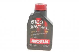 Олива 0W20 SAVE-lite SAE 6100 (1л) (dexos1/Ford 947-A) (108002) заміна на 842011