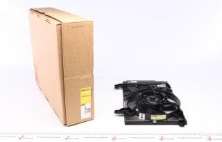 Вентилятор радіатора Chevrolet Aveo 1.4-1.5 05- (з дифузором)