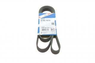 Ремінь генератора Toyota Corolla 1.4/1.6 02-06/Ford Escort 1.6/1.8 92-99/Audi A6/100 91-97 (6PK1675)