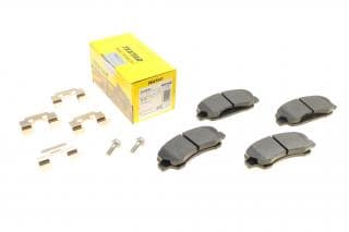Колодки тормозные (передні) Peugeot 308 II/SW 14- (Mando) Q+