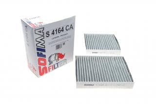 Фільтр салону Citroen C3/C4/Peugeot 207/208 09- (вугільний) (к-кт 2шт.)