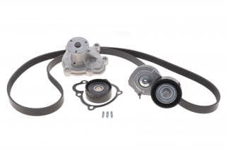 Комплект ременя генератора + помпа Opel Astra J/Corsa/Meriva 1.7D 09- (6PK1718)