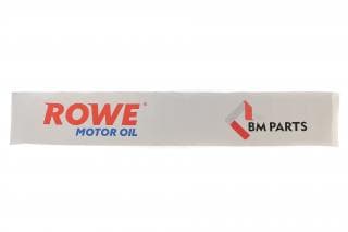 Наклейка на заднє скло автомобіля ROWE Motor Oil та BM Parts (1200х200мм)