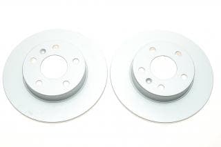 Диск гальмівний (задній) Opel Astra G/H 98-/Meriva A/B 03-/Zafira A/B 99- (264x10) (з покр.) (повний)