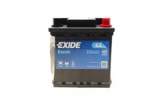 Акумуляторная батарея 44Ah/400A (175x175x190/+R/B13) Excell