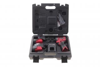 Гайкокрут акумуляторний 1/4" HEX 180 Нм 16В 2Ah (2 АКБ і заряд. пристрій)