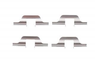 Планка супорта (заднього) прижимна (к-кт) VW Golf III/IV/Seat Toledo 91- (Lucas)