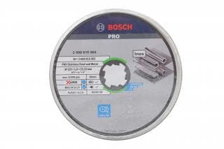 Круг відрізний 125 x1.6x22,23 мм X-Lock (PRO Stainless Steel and Metal) (к-кт 10 шт)
