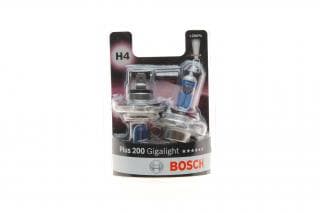 Автолампа H4 12V 60/55W P43t Plus 200 Gigalight (к-кт 2 шт) BL