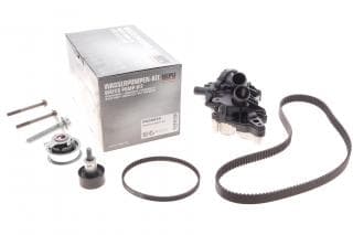 Комплект ГРМ + помпа VW Caddy/Golf/Skoda Octavia 1.2/1.4TSI 12- (+ ремінь помпи + термостат)