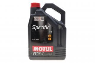 Олива 0W40 Specific A40 (5L) (Porsche A40) (ACEA A3/B4) (API SP) (112075)