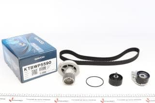 Комплект ГРМ + помпа Daewoo Nubira/Chevrolet Aveo/Lacetti 1.4/1.6 97- (25,4x127z)