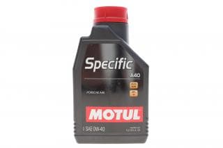 Олива 0W40 Specific A40 (1L) (Porsche A40) (ACEA A3/B3) (API SP) (112074)