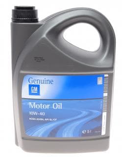 Олива 10W40 GM Semi Synthetic (5L) 1942046