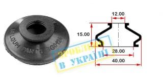 Пильник тяги рульової поперечної BMW 5(E39)/7(E38) (28х12x15)