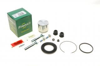 Ремкомплект супорта (переднього) Toyota Corolla 02-07 (d=57mm)(Akebono)(+ поршен/направляюча)