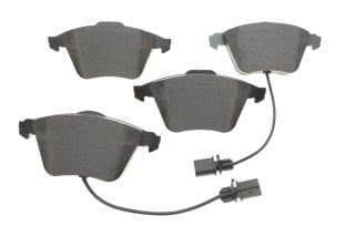 Колодки гальмівні (передні) Audi A4/A6/A8 02- (Teves) Q+ (з датчиками/L=210mm)