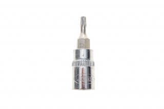Головка 1/4" зі хромованою вставкою Torx TR10