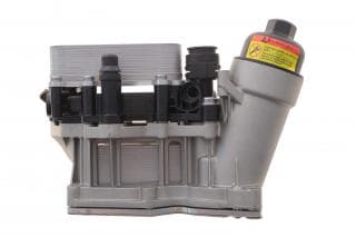 Корпус фільтра масляного (з радіатором) BMW 3 (E90/F30/F80)/5 (F10)/7 (F01/F02/F03/F04)/X3 (F25) 07-18 N47/N57 (підсилений/алюміній)