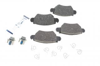 Колодки гальмівні (задні) Opel Astra G 98-09/Zafira A 99-05/Chevrolet Corsa 94-02/Zafira 01-12