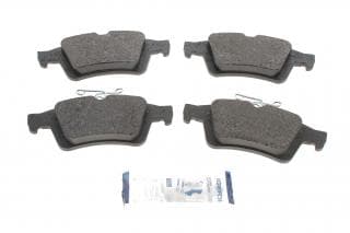 Колодки гальмівні (задні) Ford Connect 13-/Kuga/C-Max 08-/Focus/Mazda 3/5/Volvo C30/S40/V50 03-/V40 (123.1x51.9x16.4)