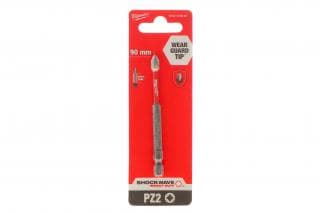 Біта SHOCKWAVE 1/4" PZ2 x 90mm