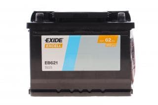 Акумуляторна батарея 62Ah/540A (242x175x190/+L/B13) Excell