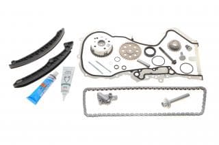 Комплект ланцюга ГРМ VW Golf V 1.4TSI (90/103/125kw) 05-09 (z=130/18-23/36/36) BLG/BMY/CAXA