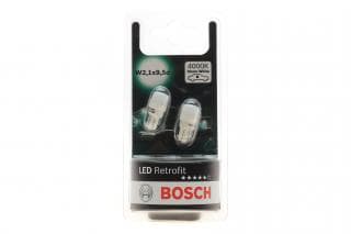 Автолампа W5W 12V 1W W2.1x9.5d LED Retrofit BL (4000K) (к-кт 2шт) знято з постачання
