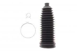 Пильник рейки рульової BMW 5 (E60/F10)/ Porsche Cayenne 2.0-4.8/2.0-4.0d 04- (+2 хомути)