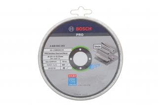 Круг відрізний (К-кт 10 шт) 125x1x22,23 мм PRO Stainless Steel and Metal Bonded Cutting Disc