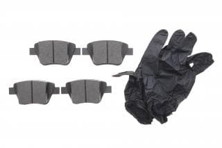 Колодки гальмівні (задні) Audi A3/Skoda Octavia 03-13/SuperB/VW Caddy/Golf 07-15/Touran 03-15 (21mm)
