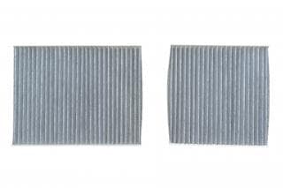Фільтр салону Citroen C3 09-/C4 Cactus/Peugeot 2008 13-/207 06-15/208 12- (к-кт 2шт.) (вугільний)