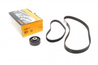 Комплект ГРМ + ПНВТ VW T4 2.4D 90-98 (26.4x122z/20.1x77z) (2 ремені)