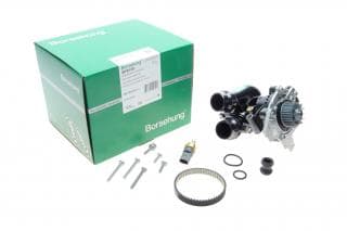 Помпа води Audi A3-A8/Skoda Octavia/VW Golf V/VI 1.8TFSI/2.0TFSI 06- (з термостатом,датчиком t)