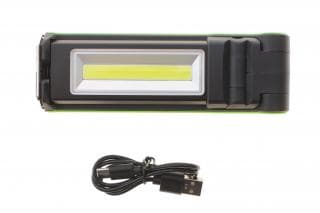 Ліхтар інспекційний з акумулятором (2x3W LED/5W COB/160-400Lm)