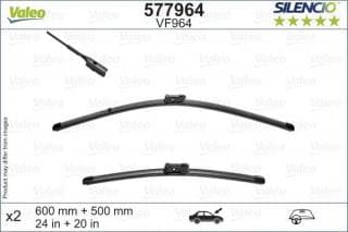 Щітки склоочисника (600/500мм) Volvo XC40 17-