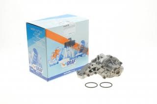 Помпа води Audi/Seat/VW 1.3/1.5/1.6/D/TD/1.7/1.8/1.9D/TD/TDI/SDI/2.0/E (B/B) (6 лоп) (з корпусом)