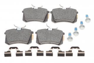 Колодки гальмівні (задні) Audi A4/A6/Skoda SuperB 01-09/Renault Clio 05-14/VW Golf/Passat 84-02 (Lucas/TRW)