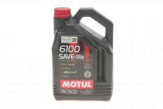 Олива 0W20 SAVE-lite SAE 6100 (4L) (dexos1/Ford 947-A) 108004 заміна на 842050