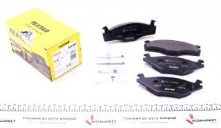 Колодки гальмівні (передні) VW Golf/Jetta 83-91 (137.8x15.3x48.8)