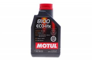 Олива 5W30 ECO-lite 8100 (1л) (GM-dexos1 GEN3/FORD M2C 929-A/M2C 946-A ) (107250/108212/104987)