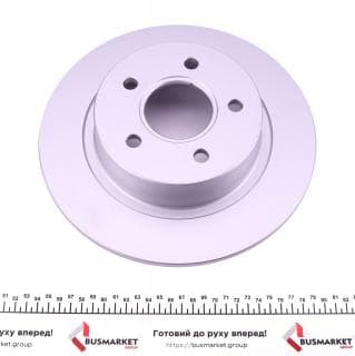 Диск гальмівний (задній) Ford Connect 02- (278x11) PRO