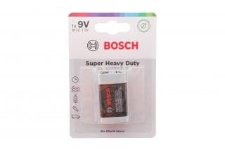 Батарейка Bosch Super Heavy Duty 9V (6F22) (крона) (1шт) 6F22SHD1B/00