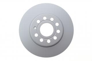 Диск гальмівний (передній) Audi A3/Seat Leon/Skoda Octavia/VW Caddy/Golf 04- (280x22)(з покр.)(вент.)